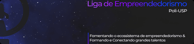 Banner Liga de Empreendedorismo da Poli